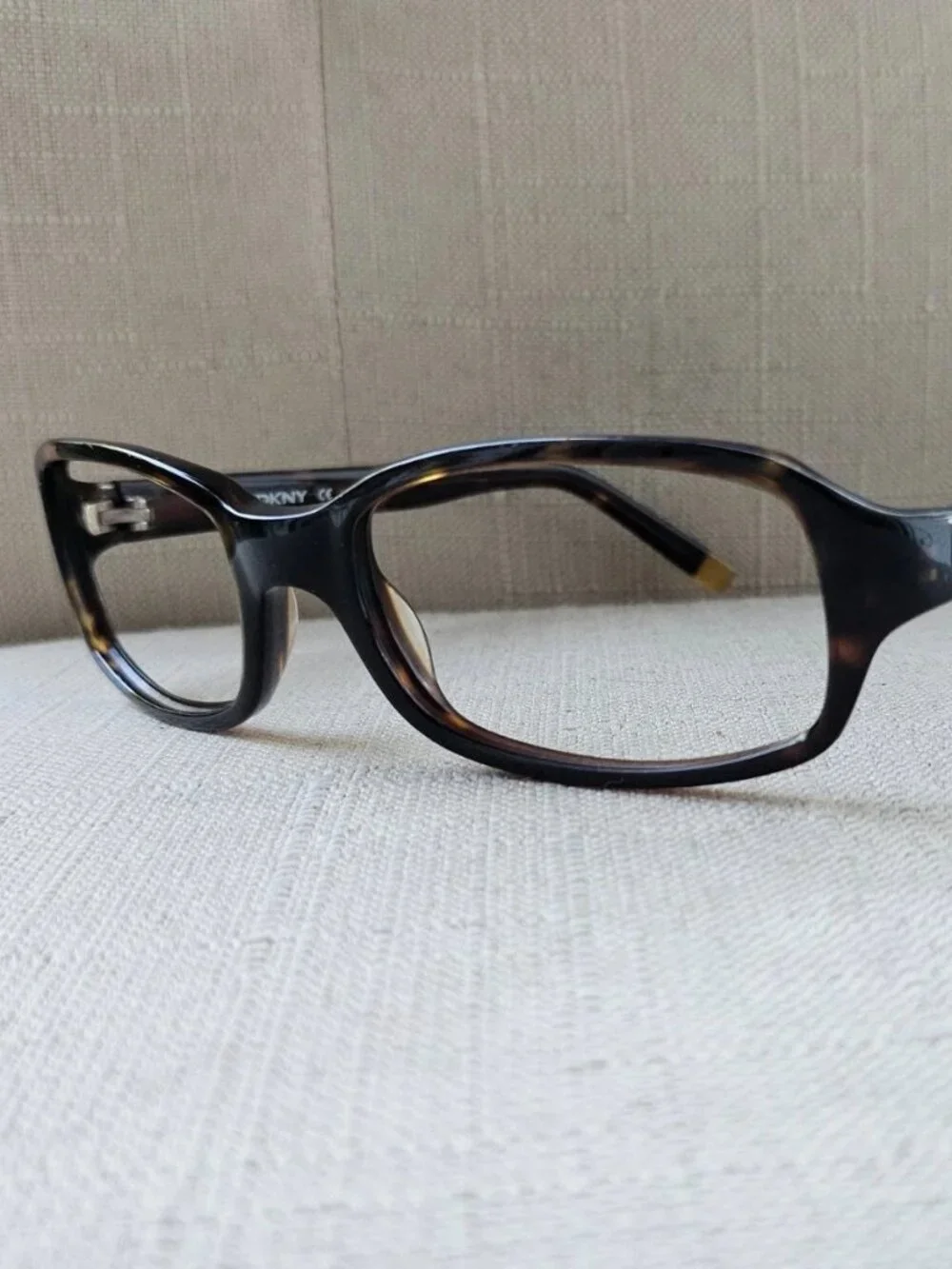 Vintage DKNY Women Eyeglasses Frame Dark Tortoise Eyewear DY4007 3016/3 Glasses